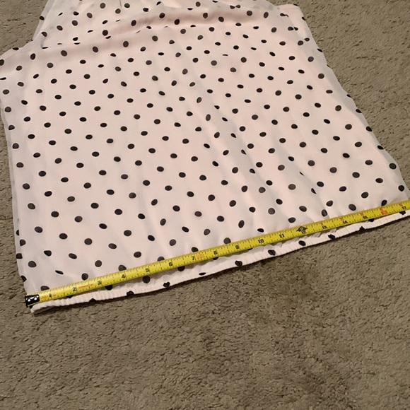 Express Pink and Black Polka Dot Tank. Size M. - Picture 11 of 15